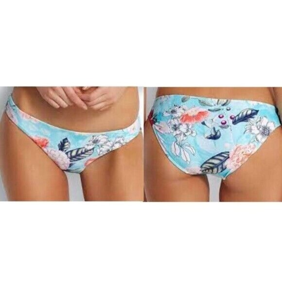 Seafolly Modern Love Hipster Bikini Bottoms Iceberg SZ AU 12 US 8 NWT - Picture 1 of 5